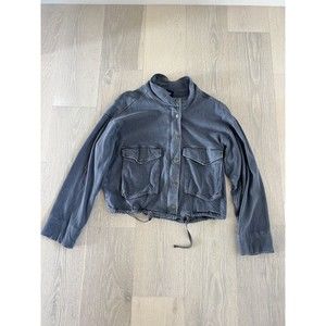 Splendid soft Gray Bomber Jacket M Medium